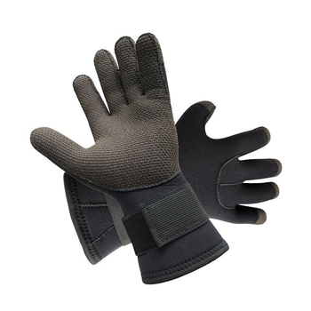 Búvárkesztyű Kevlar-titan bevonattal, vágásálló, kopásálló, csúszásmentes, vízálló