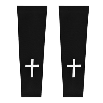 Спортен ръкав за ръка със слънцезащита – Milk Silk, 100% полиестер, инс стил, пролет 2024