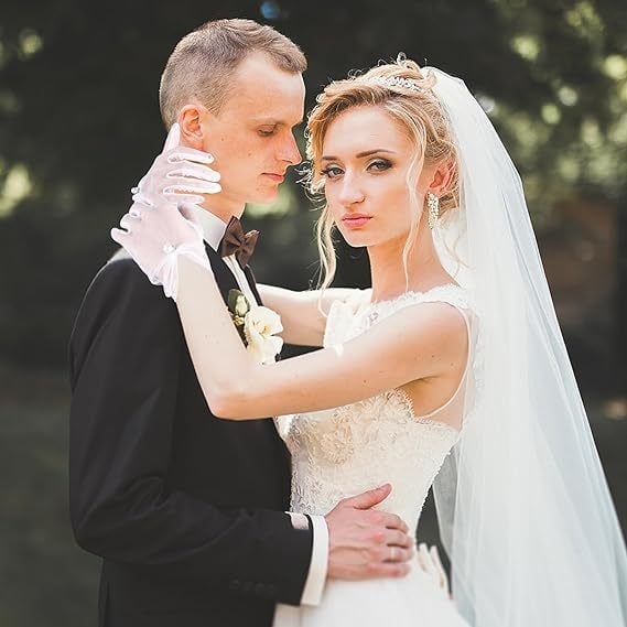 Vjenčane mrežaste rukavice, kratke, dekorativni dodatak s originalnim dizajnom, prilagodljivo