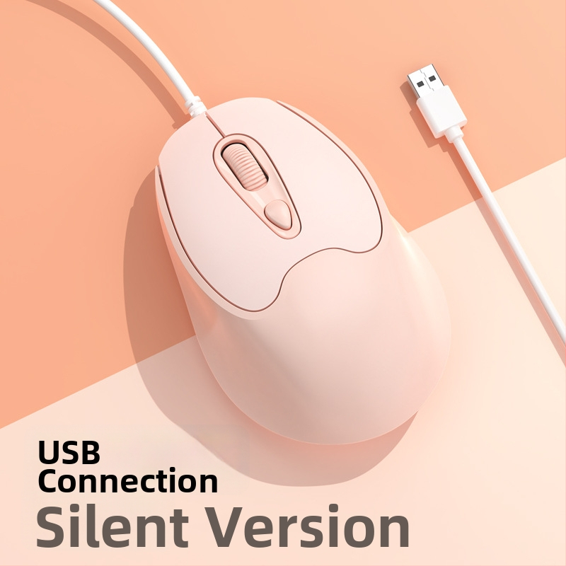 Οπτικό ποντίκι USB-C, ενσύρματο, 2400dpi, 4 πλήκτρα