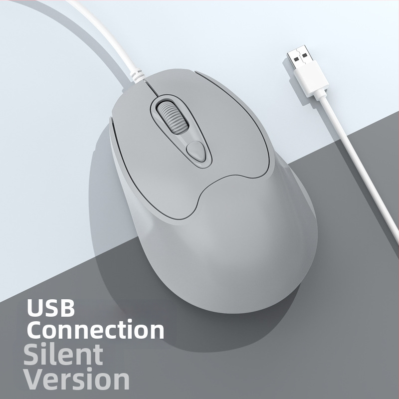 Οπτικό ποντίκι USB-C, ενσύρματο, 2400dpi, 4 πλήκτρα