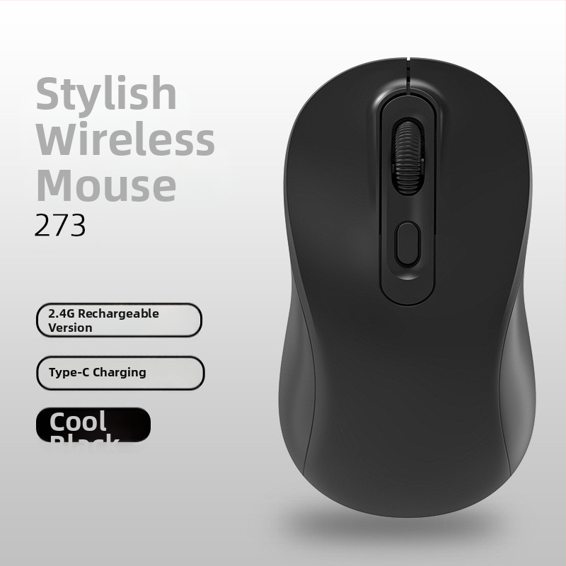 Ασύρματο ποντίκι με διπλή λειτουργία 2.4G/Bluetooth, 1600 DPI, USB θύρα, 4 πλήκτρα, επαναφορτιζόμενο