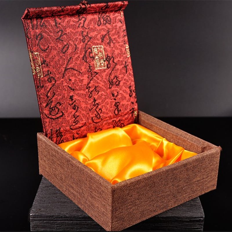 Cutie bijuterii model bzh001, material cânepă, stil leisure, dură, model cu figură