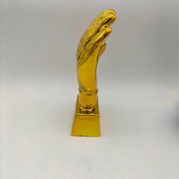 Trofeu de fotbal din rășină sintetică, stil modern minimalist; cod produs: Competition trophy; categorie: obiecte din rășină