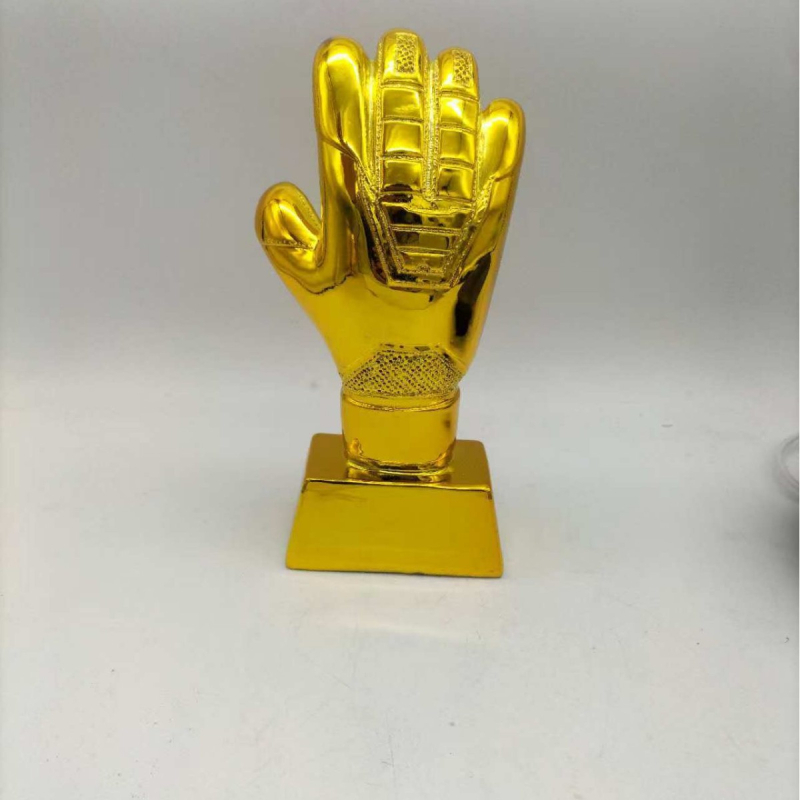 Trofeu de fotbal din rășină sintetică, stil modern minimalist; cod produs: Competition trophy; categorie: obiecte din rășină