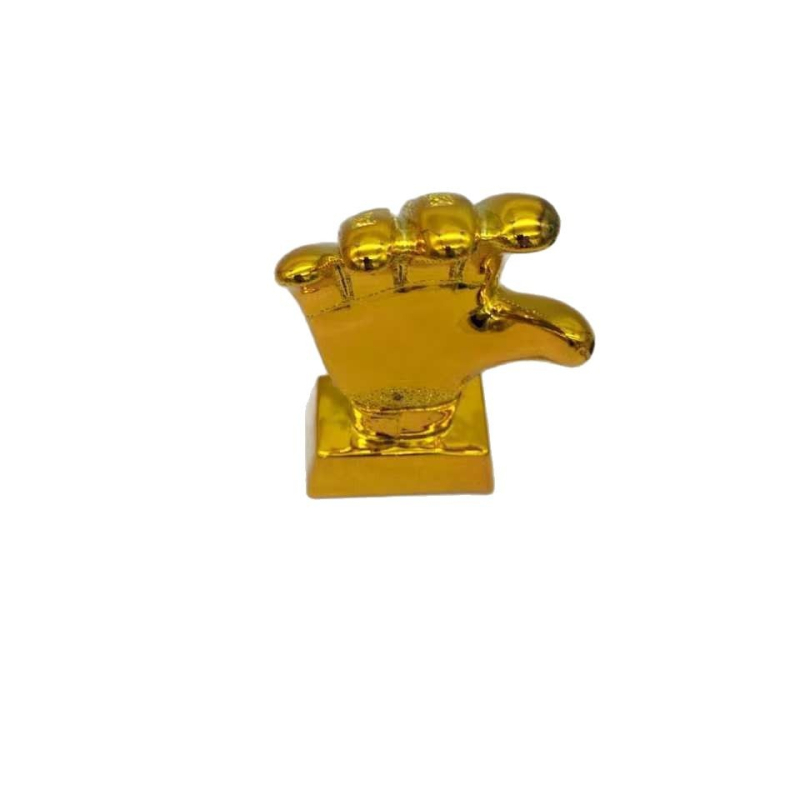 Trofeu de fotbal din rășină sintetică, stil modern minimalist; cod produs: Competition trophy; categorie: obiecte din rășină