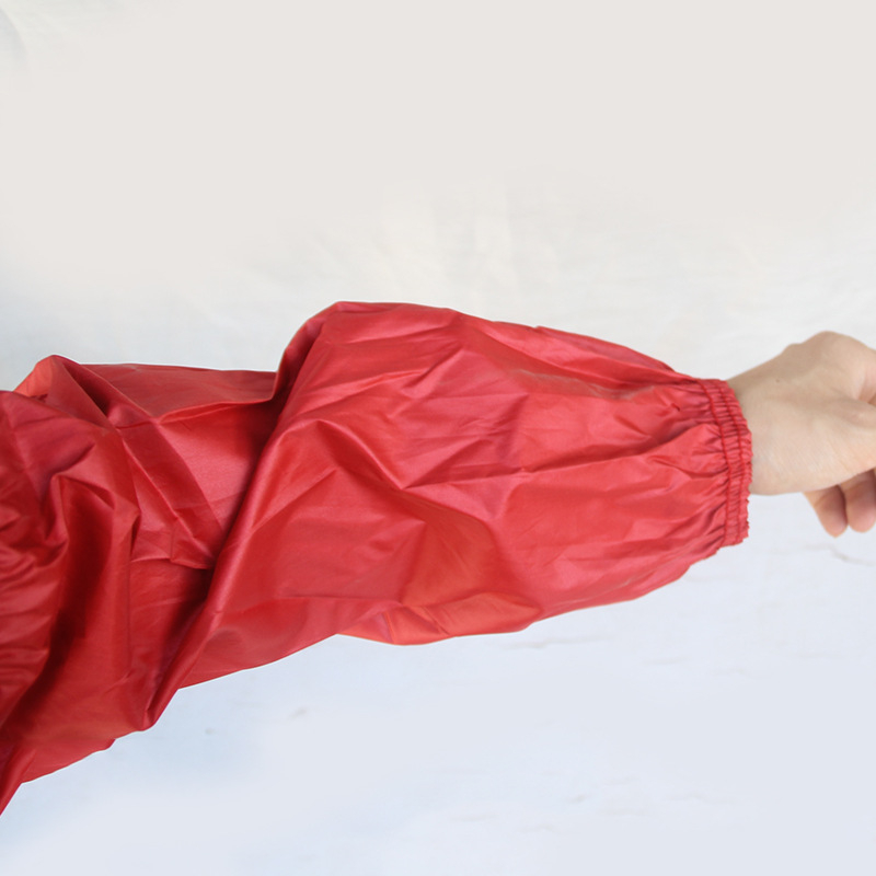 Αμάνικη αδιάβροχη ποδιά από μετάξι για κουζίνα και εστιατόριο