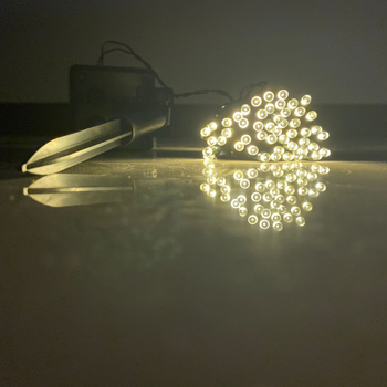 Слънчево захранвани LED низове светлини, бутонно управление, модел yq21-006, IP55 водоустойчив външен декор, входно напрежение ≤36V