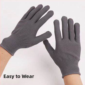 Γάντια προστασίας εργασίας από νάιλον, αντιολισθητικά, αντιστατικά, ανθεκτικά σε σχίσιμο και διάτρηση, 90 g