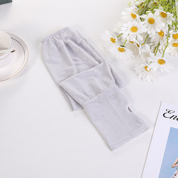 UV ръкав за колоездене, лятна слънцезащита, женски удължен модел, ледено коприна и мляко коприна, полиестрова смес