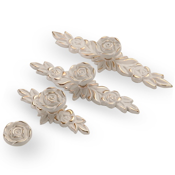 Χειρολαβή πόρτας ντουλάπας - Treasure map, Μοντέλο 6832, κράμα ψευδάργυρίου, ηλεκτροπλακίωση, για κάθε τύπο ντουλαπιών