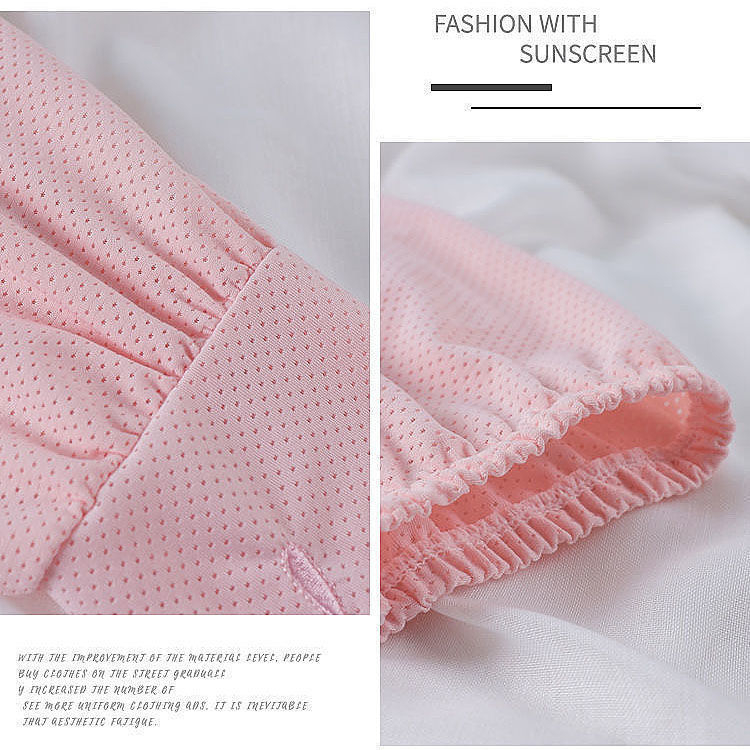 Дамски ръкави за UV защита, дишащи Ice Silk, акрилна тъкан, съдържание 71–80%, Пролет 2023