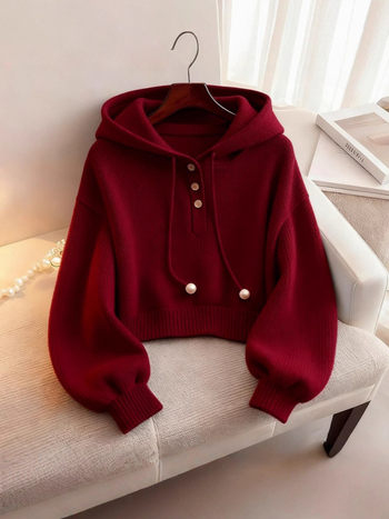 Dvodijelni set: džemper/top i duge hlače, poliester, japansko-korejski casual stil