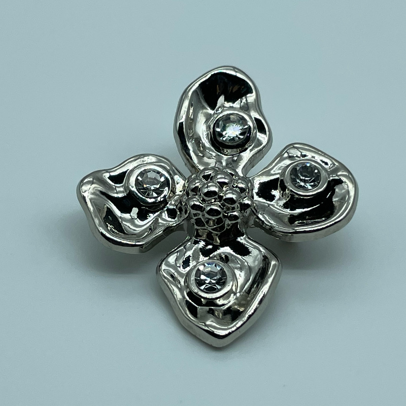 Farward Broșă din aliaj de zinc pentru Cheongsam, cu ac talie – Adulți, Iarnă 2025