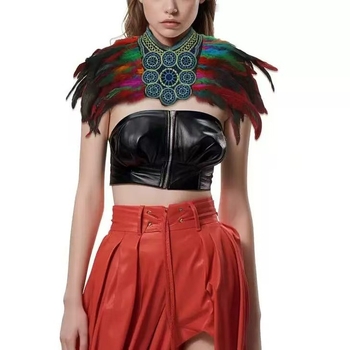 Перо-шал за унисекс, средна дължина, печат, различни шарки