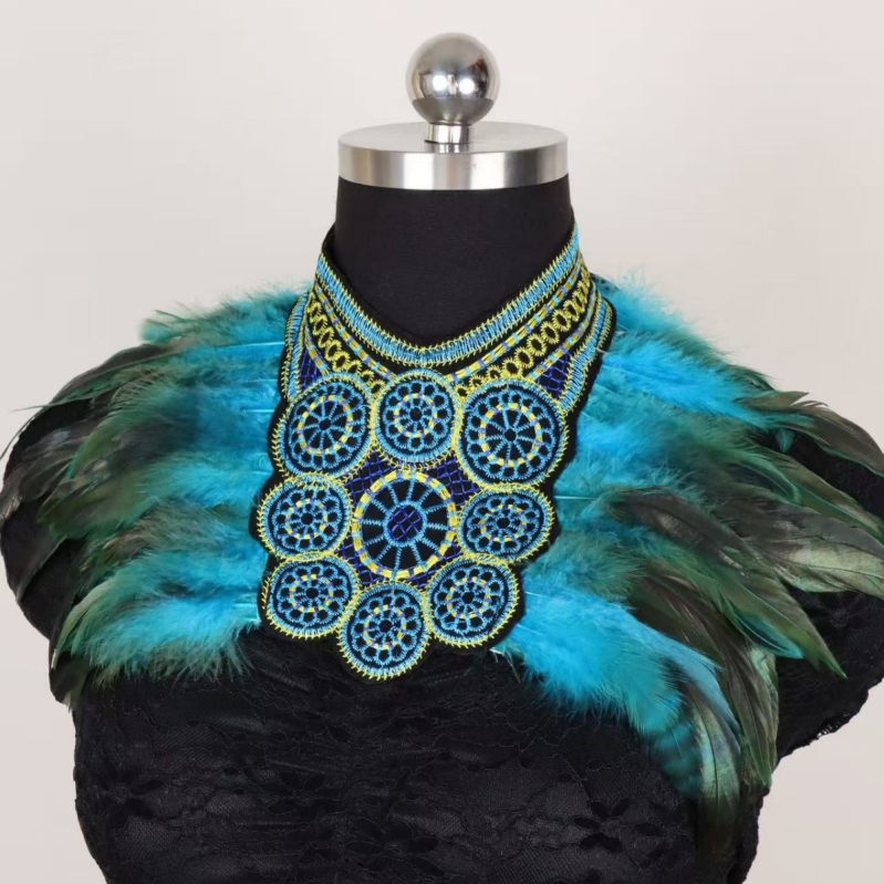 Перо-шал за унисекс, средна дължина, печат, различни шарки