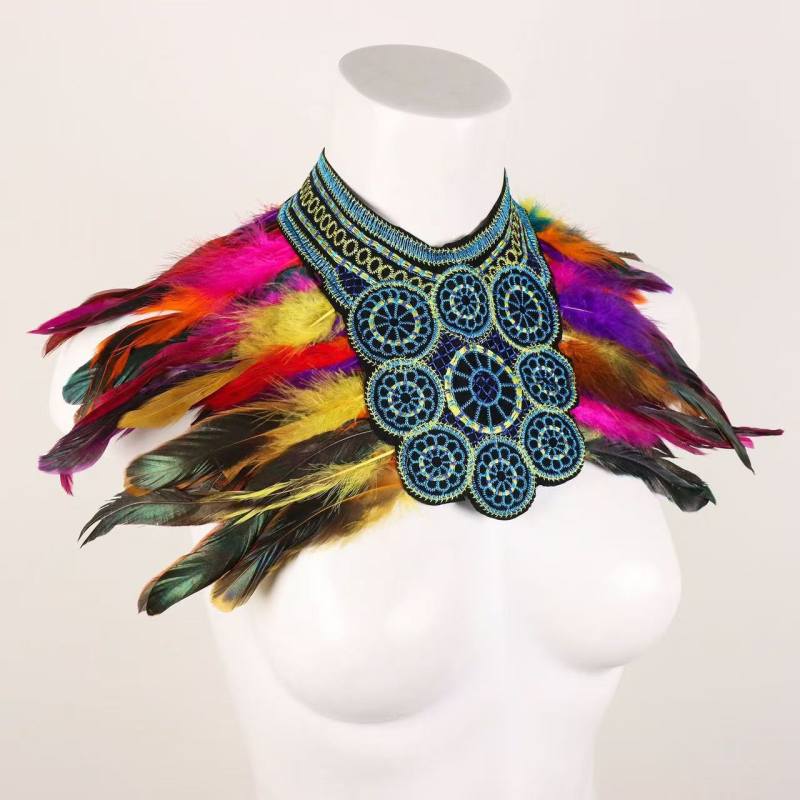 Перо-шал за унисекс, средна дължина, печат, различни шарки