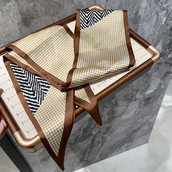 Selyemsál-öv derékra, egzotikus női stílus, Butterfly márka, geometrikus forma, nyomtatott szövet