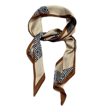 Selyemsál-öv derékra, egzotikus női stílus, Butterfly márka, geometrikus forma, nyomtatott szövet