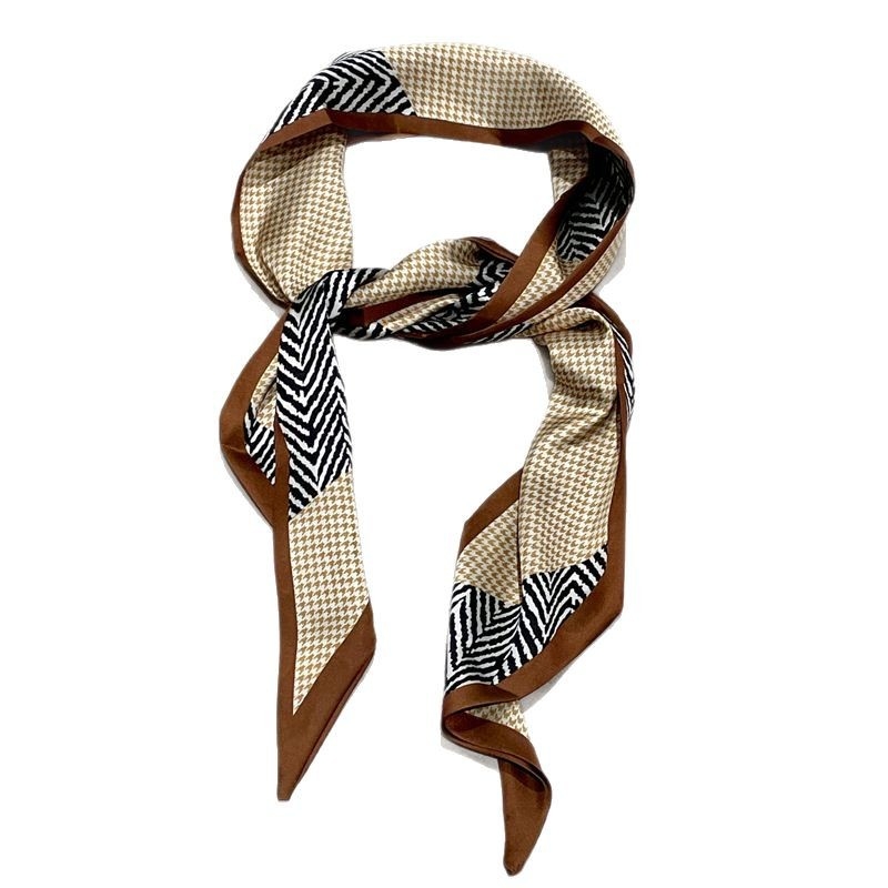 Selyemsál-öv derékra, egzotikus női stílus, Butterfly márka, geometrikus forma, nyomtatott szövet