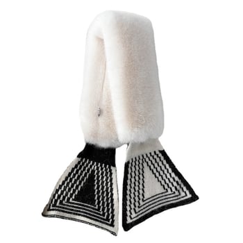 Вълнен шал с персонализируема плетка, подходящ за зимно, пролетно и есенно ползване (Есен 2021)