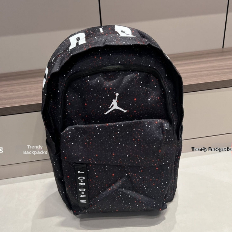 Veliki ruksak za srednjoškolce, Oxford platno, kompatibilan s 15-inčnim prijenosnikom, naramenice s zračnim jastučićima, proljeće 2025