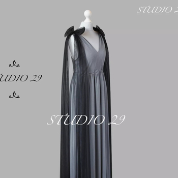 Шал за ръце с панделка, сваляема презрамка за рамо, дълъг булченски аксесоар, полиестер, френски стил