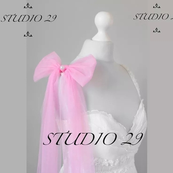 Шал за ръце с панделка, сваляема презрамка за рамо, дълъг булченски аксесоар, полиестер, френски стил