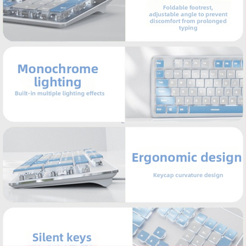 Σετ πληκτρολογίου-ποντικιού — USB, Αριθμητικό Πληκτρολόγιο, Μεταλλική Κατασκευή