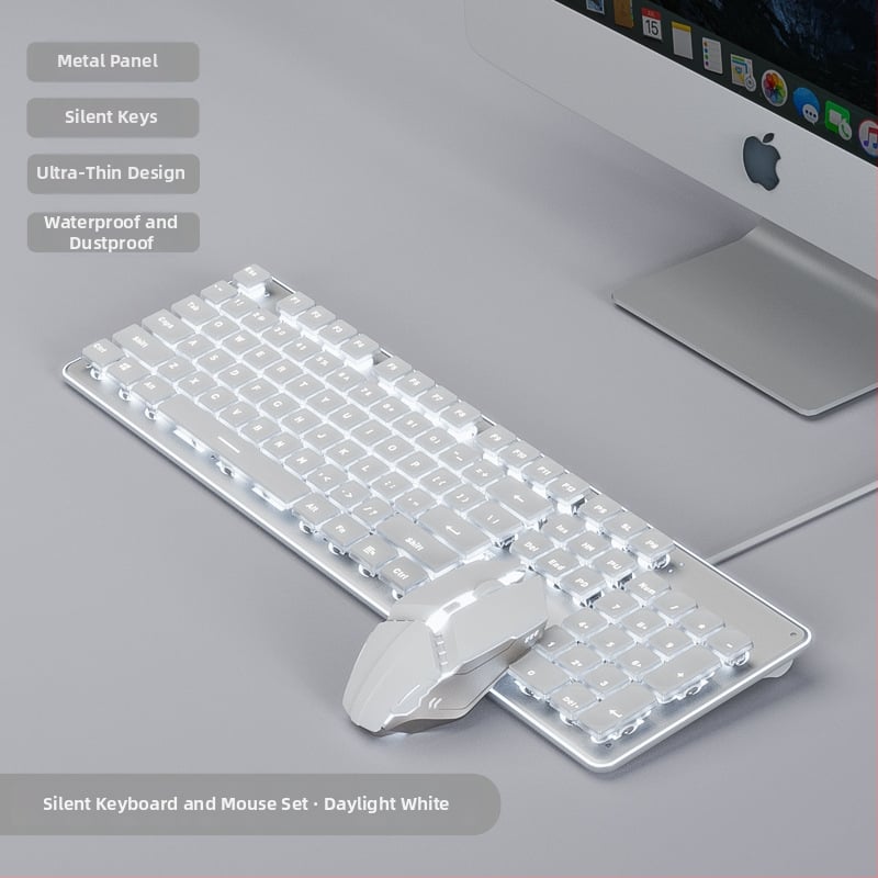 Σετ πληκτρολογίου-ποντικιού — USB, Αριθμητικό Πληκτρολόγιο, Μεταλλική Κατασκευή