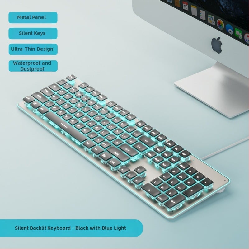 Σετ πληκτρολογίου-ποντικιού — USB, Αριθμητικό Πληκτρολόγιο, Μεταλλική Κατασκευή