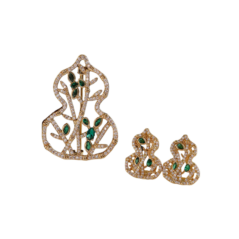 Rézből készült brossa, virág alakú, elektroplattált, dekoratív kiegészítő nőknek, könnyű luxus stílus