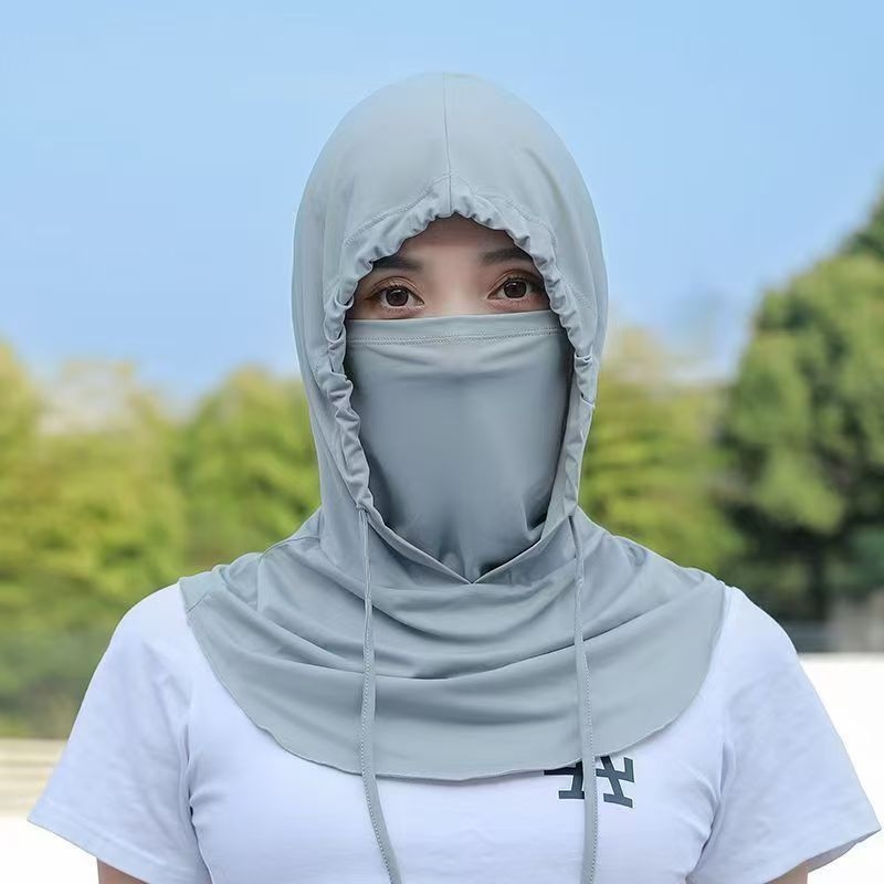 Férfiak 3 az 1-ben kerékpáros kapucni: sapka és arcmaszk teljes arcvédővel, anyag 100% poliészter, poliészter szövet, 2025 tavasz kiadás