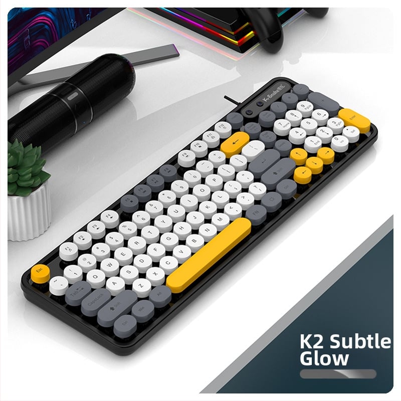 Viper K2 ενσύρματο σετ πληκτρολογίου και ποντικιού - 98 πλήκτρα, αδιάβροχο σχέδιο, καλώδιο 1,5 m, πλαστική κατασκευή