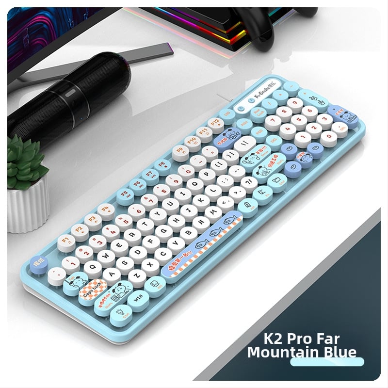 Viper K2 ενσύρματο σετ πληκτρολογίου και ποντικιού - 98 πλήκτρα, αδιάβροχο σχέδιο, καλώδιο 1,5 m, πλαστική κατασκευή