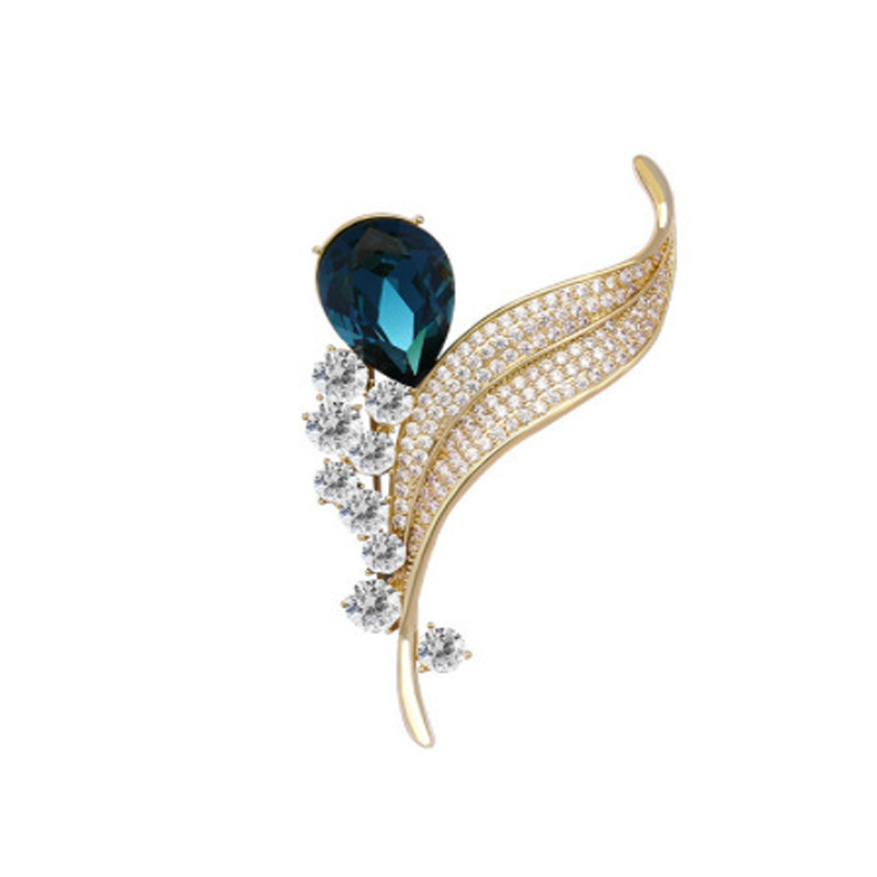 Virág alakú brooch, ötvözet anyag, galvanizálás, Simana márka, női OL stílus