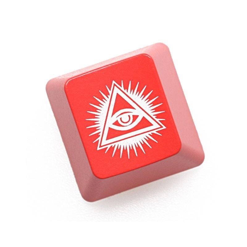 Μηχανικό πληκτρολόγιο με διαφανή ABS κάψες πλήκτρων σε μορφή pixel-heart, ESC/WASD/κατεύθυνσης πλήκτρα, MX σταυροειδή Chrysanthemum καπάκια· ενσύρματο