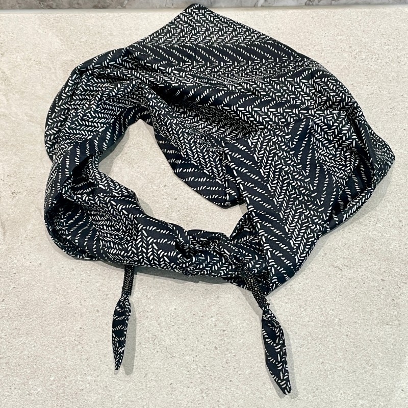 Derékhoz illő háromszög kendő, koreai stílus, kézzel készített, textile anyag Butterfly 2508017