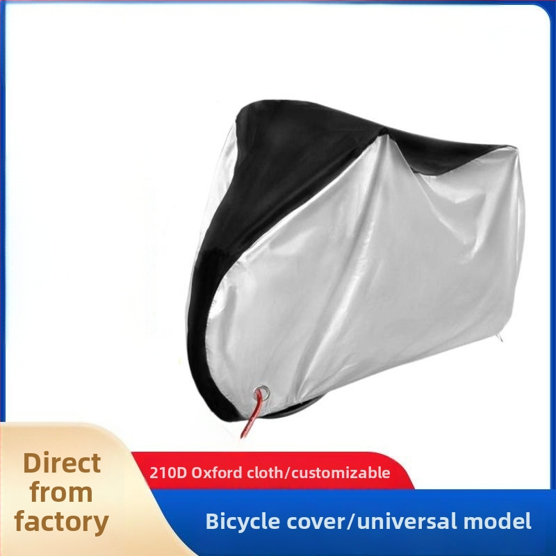 Velosipēda pārklājs - lietusizturīgs, UV aizsardzība un putekļu aizsardzība, vienkāršs stils