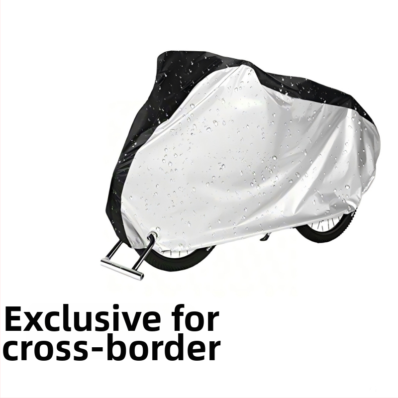 Velosipēda pārklājs - lietusizturīgs, UV aizsardzība un putekļu aizsardzība, vienkāršs stils