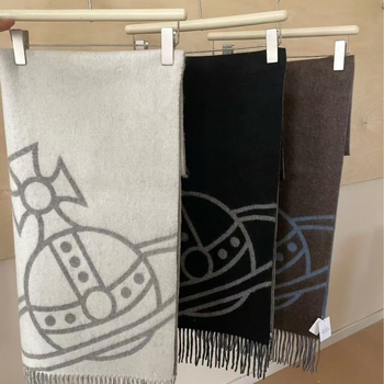 Вълнен шал с пискюли, права тъкан, топъл през зимата, стил средна дължина