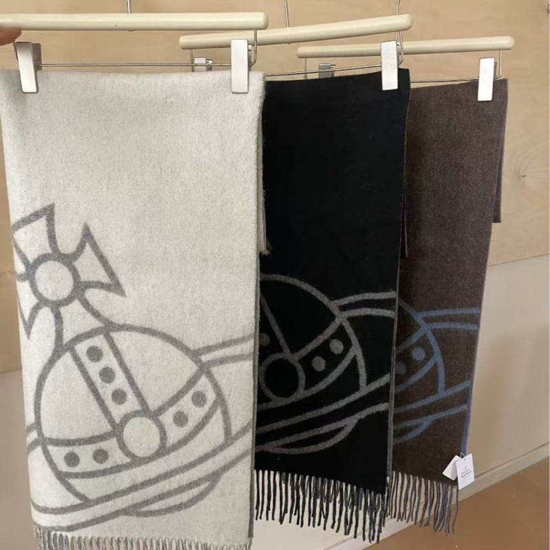 Вълнен шал с пискюли, права тъкан, топъл през зимата, стил средна дължина