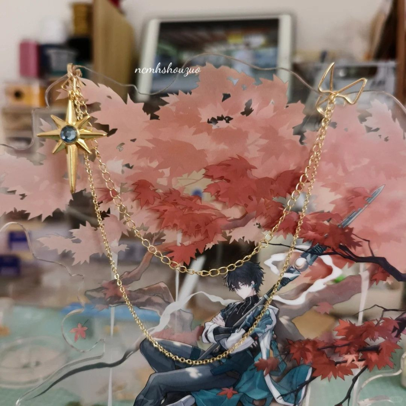 Broșă cu design de personaje de desene animate (Material: Cupru; Formă: Personaje de desene animate; Finisare: Electroplatire; Funcție: Utilizare duală; Tip: Broșă)