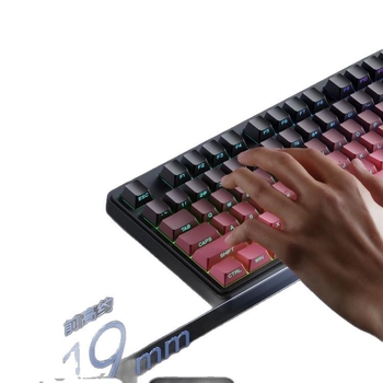 Ασύρματο σετ πληκτρολογίου և ποντικιού Bluetooth — μηχανική αίσθηση πλήκτρων, αθόρυνη λειτουργία, tablet-τύπου πληκτρολόγιο, χωρίς φωτισμό, σύνδεση με μία συσκευή