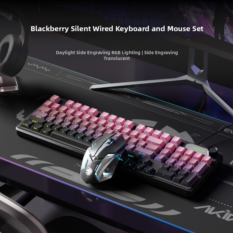 Ασύρματο σετ πληκτρολογίου և ποντικιού Bluetooth — μηχανική αίσθηση πλήκτρων, αθόρυνη λειτουργία, tablet-τύπου πληκτρολόγιο, χωρίς φωτισμό, σύνδεση με μία συσκευή