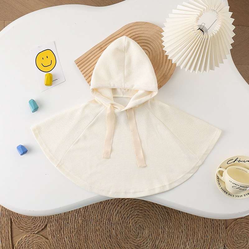 Baba szélálló kapucnis köntös, pamut, sima szövés, termikus sál, koreai/japán stílus