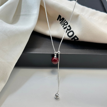 Kígyócsontláncú nyaklánc, réz anyag, elektroplattázás, elegáns stílus, HLZ