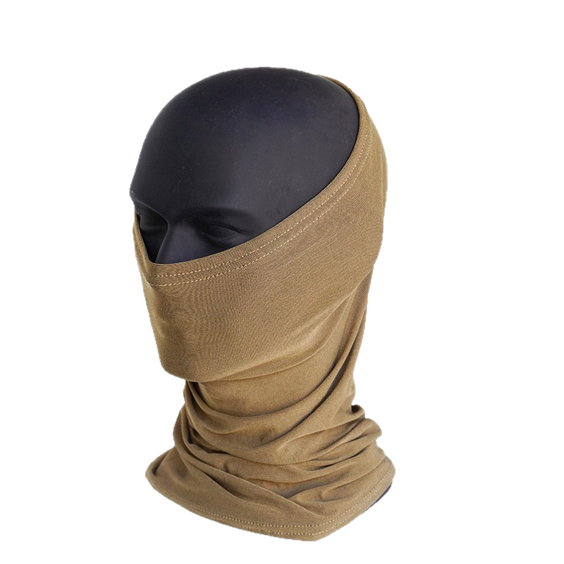 Poa029 Тактическа маска за колоездене на открито, шал за врата, слънцезащита, бързосъхнещ полиестер, унисекс за възрастни