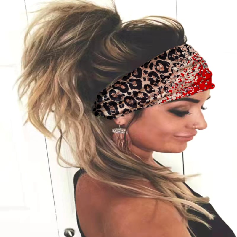 Спортен шал за глава за открито с защита на врата, полиестер, унисекс за възрастни, райета