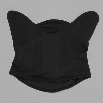 Маска за колоездене с флийс подплата, ветроустойчива, с принт лого, слънцезащита и UV защита, защита на шията